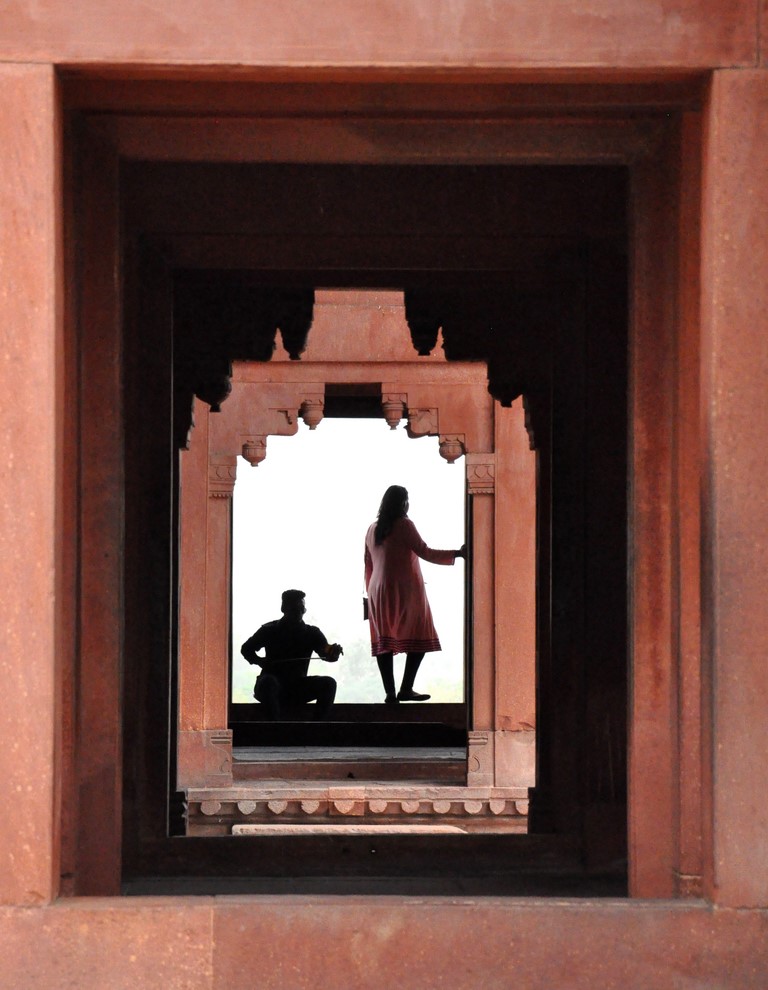 17-Silhouettes-Fatehpur-Sikri