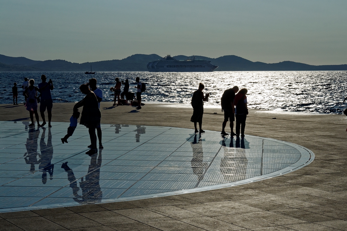 Croatie-Zadar-Silhouettes